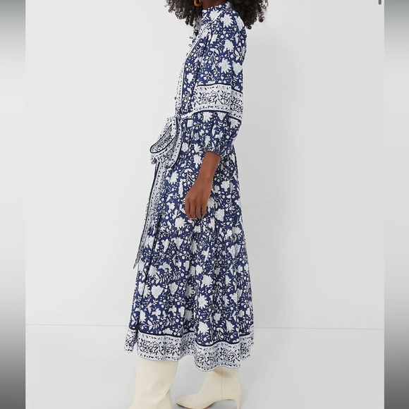 SUE SARTOR
Exclusive Navy Flounce Dress - Picture 3 of 11